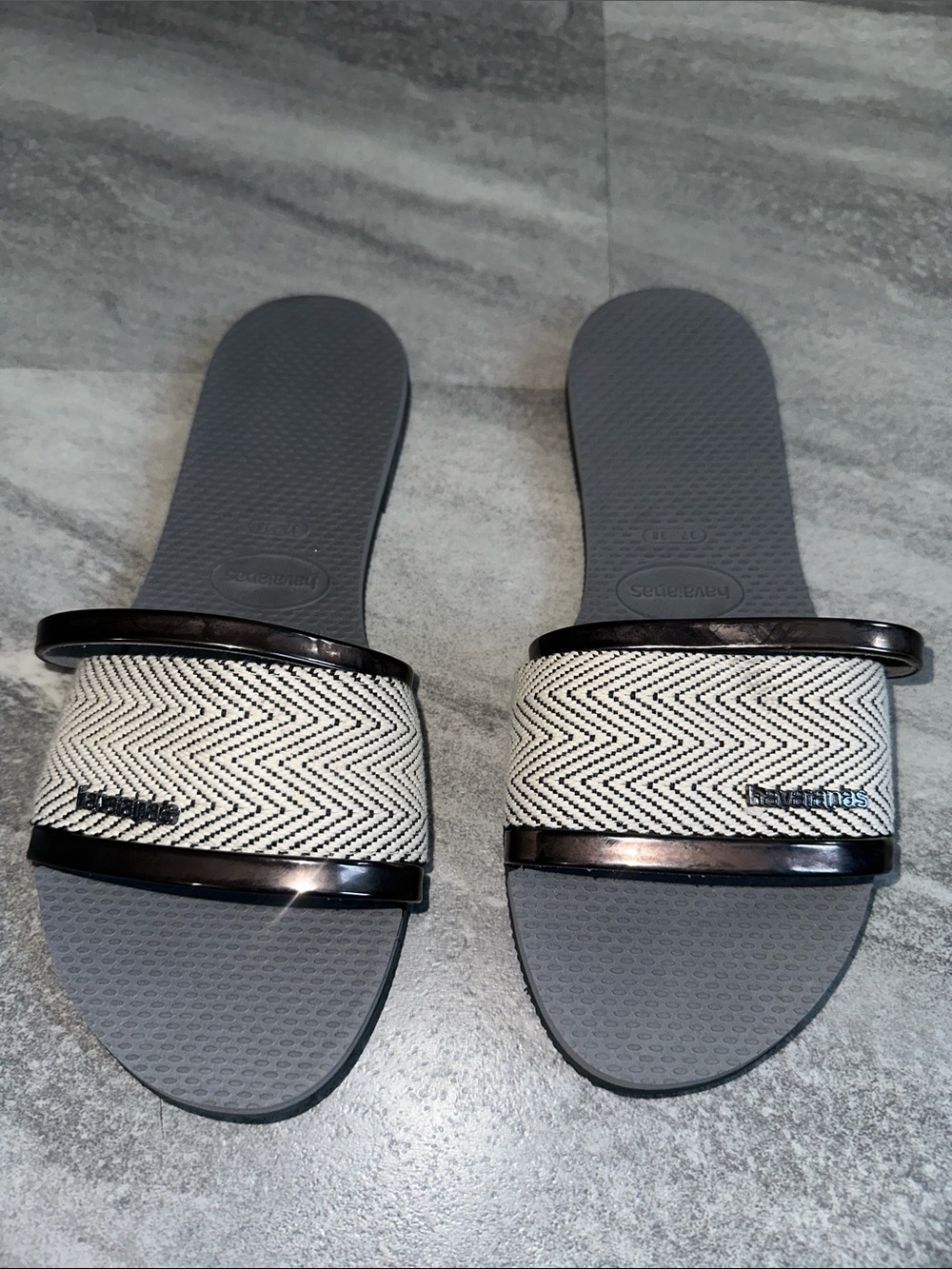 Havaianas Women's You Trancoso Premium Sandals in Steel Grey 37/38